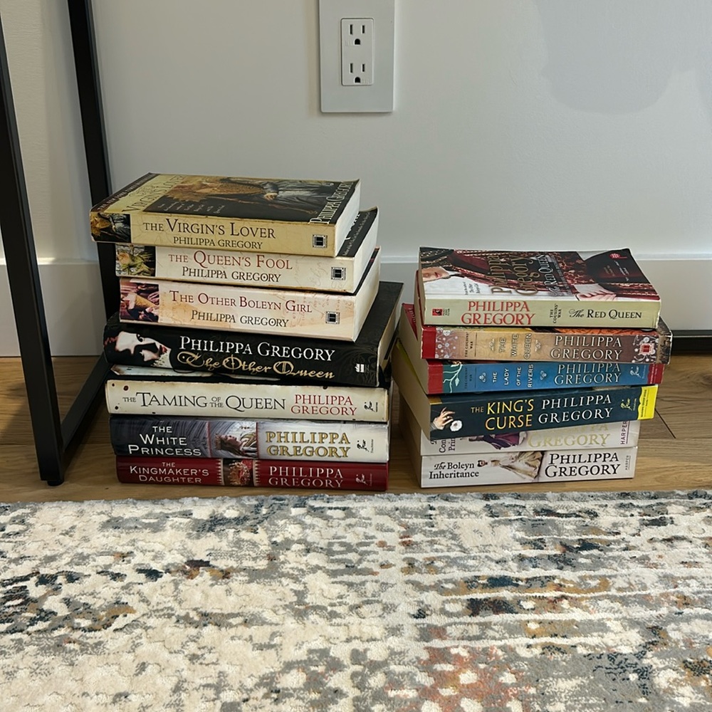 13 Philippa Gregory books